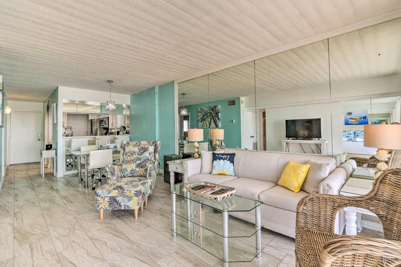 Galveston Oceanfront Condo With Balcony And View! Eksteriør bilde