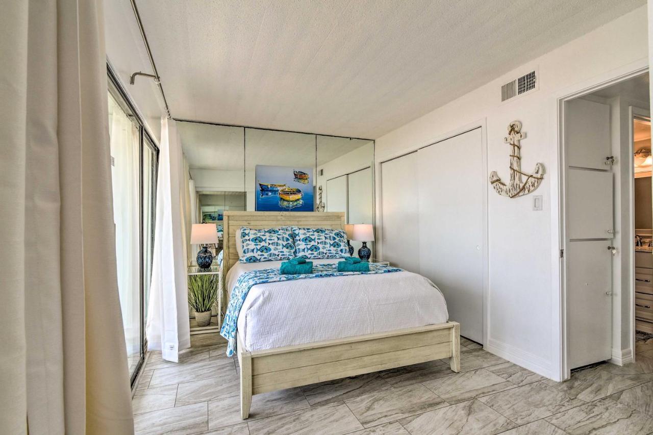 Galveston Oceanfront Condo With Balcony And View! Eksteriør bilde