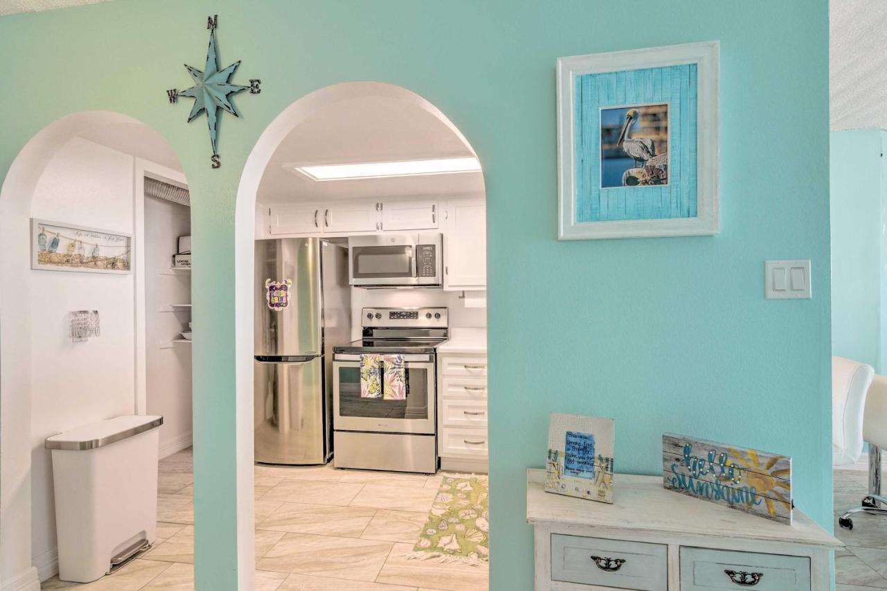 Galveston Oceanfront Condo With Balcony And View! Eksteriør bilde