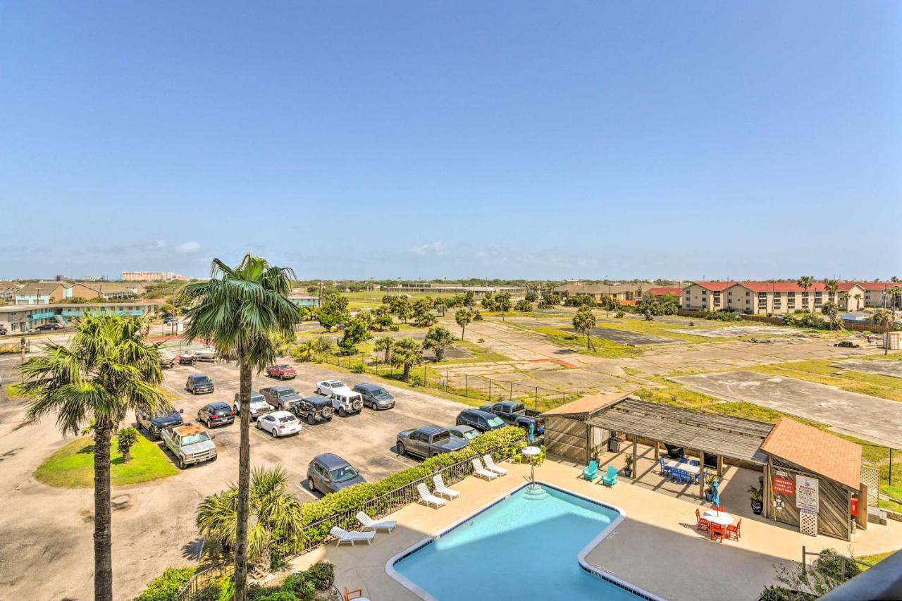 Galveston Oceanfront Condo With Balcony And View! Eksteriør bilde