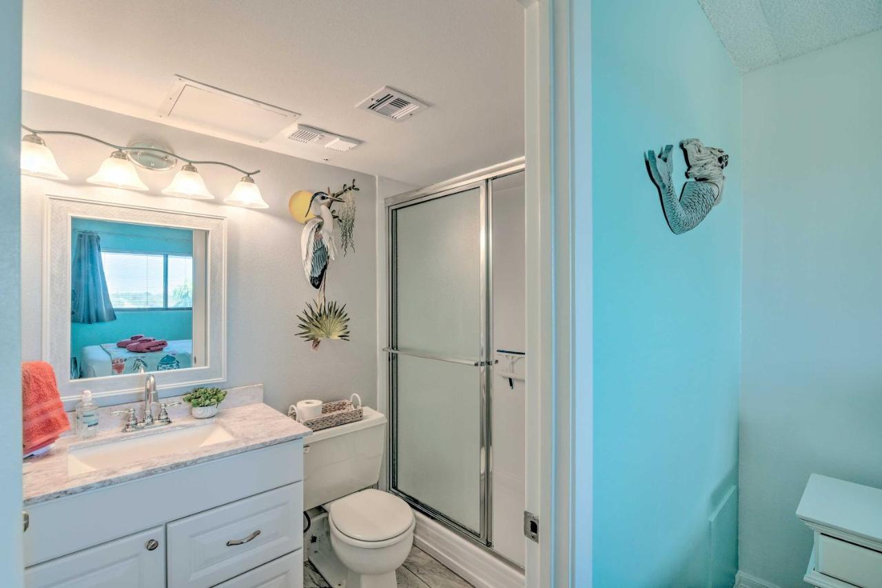 Galveston Oceanfront Condo With Balcony And View! Eksteriør bilde